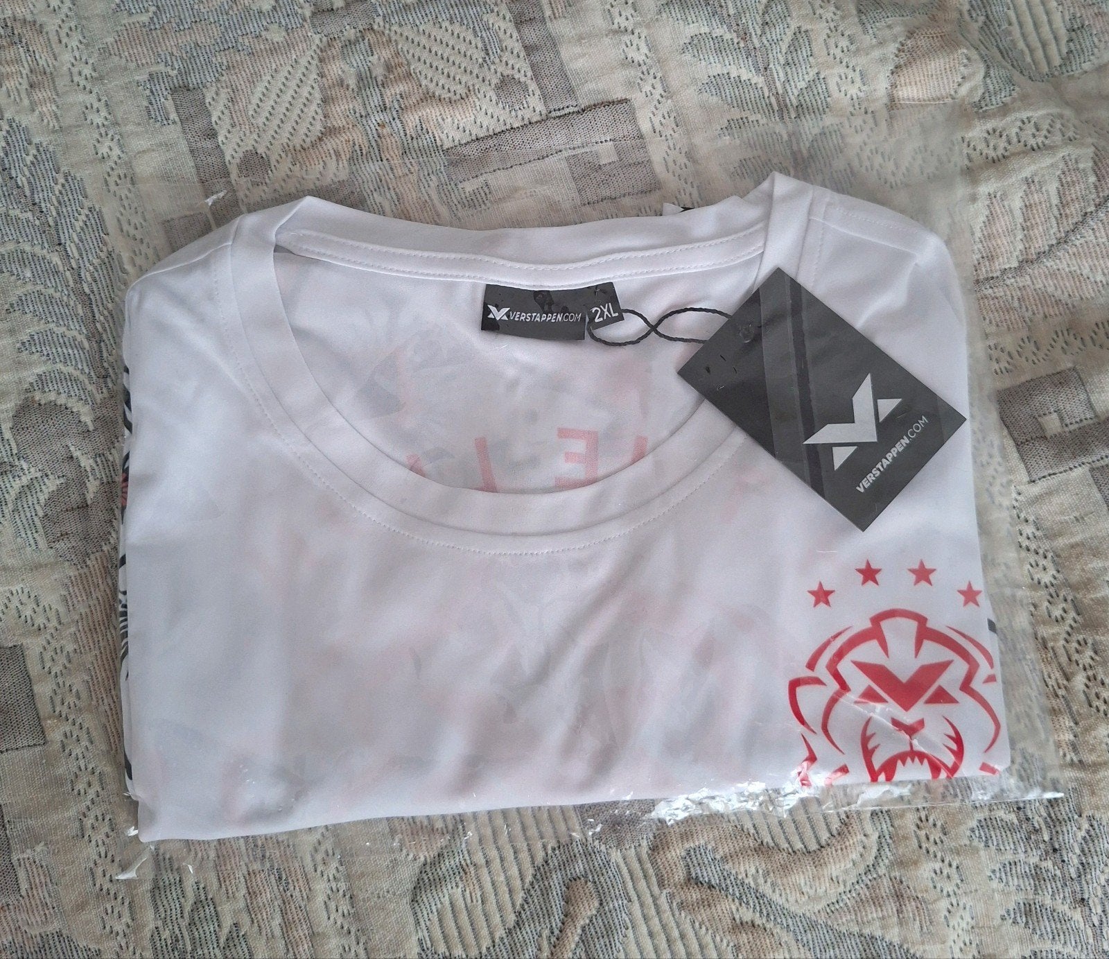Max Verstappen T-shirt Japan Flower 2025, Ophalen, Nieuw, Overige maten, Wit