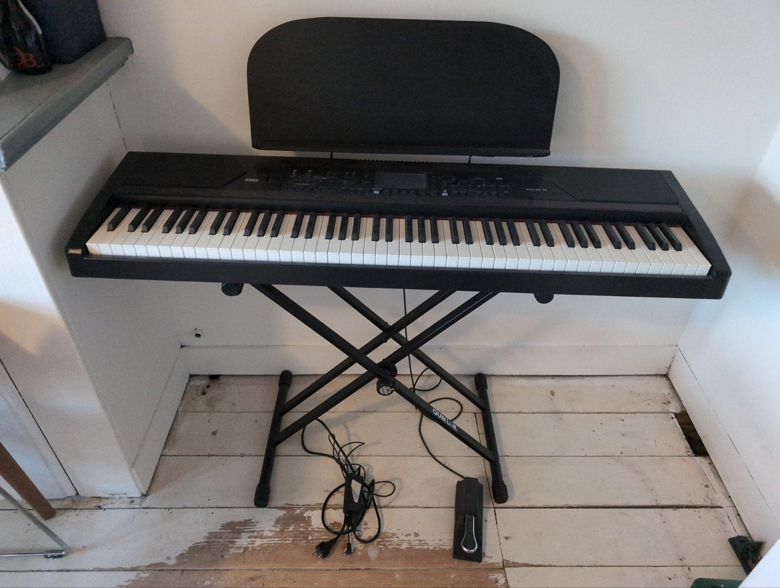 Digitale Piano Korg Havian 30, Muziek en Instrumenten, Piano's, Ophalen, Zwart