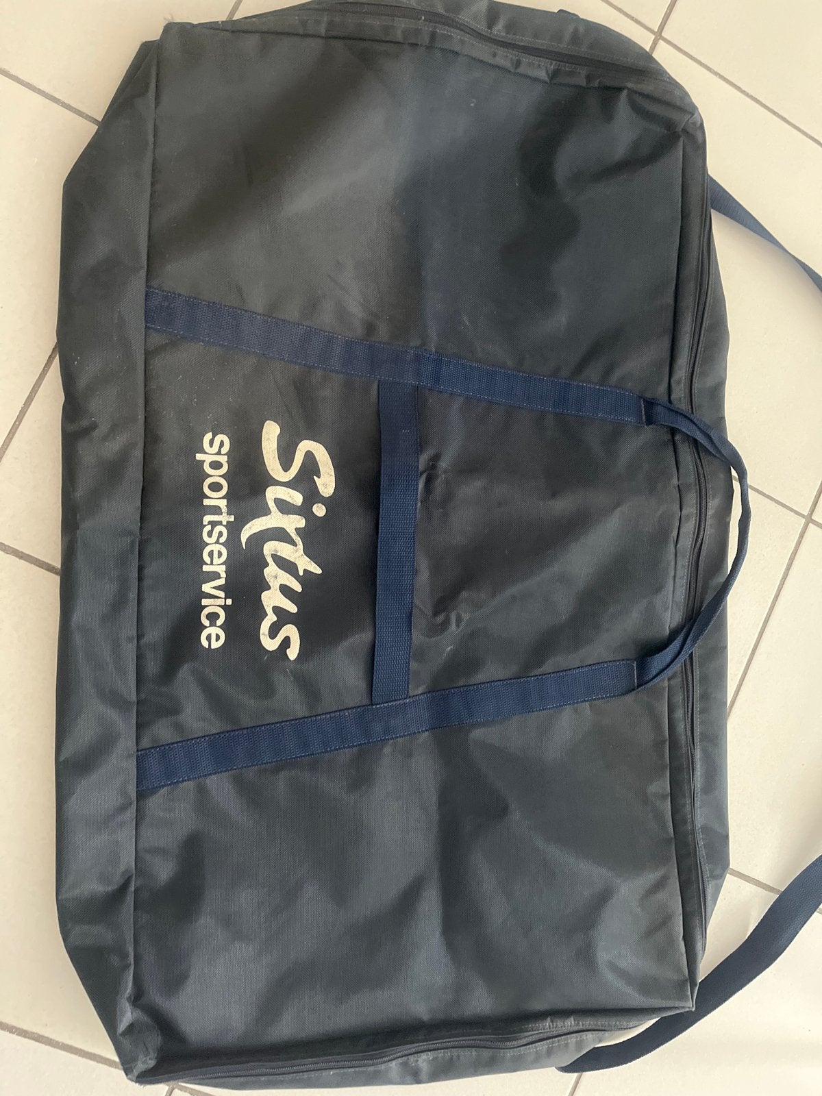 Sixtus Sportservice Tas - Donkerblauw, 30 cm of meer, Gebruikt, Blauw, Ophalen of Verzenden