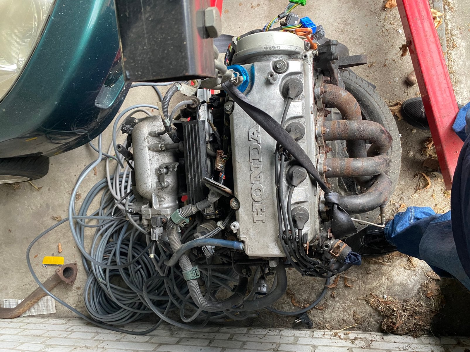 Motorblok D15z6 Vtec-e, Ophalen, Gebruikt, Honda