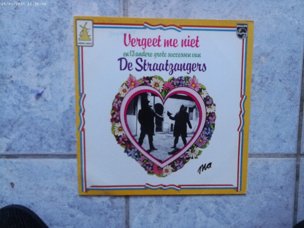 LP De Straatzangers - Vergeet me niet, Gebruikt, Voor 1960, Ophalen of Verzenden, Levenslied of Smartlap