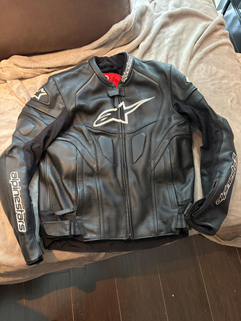 ALPINESTARS HEREN MOTORJAS GP PLUS R, Motoren, Ophalen, Tweedehands, Heren, Jas | leer