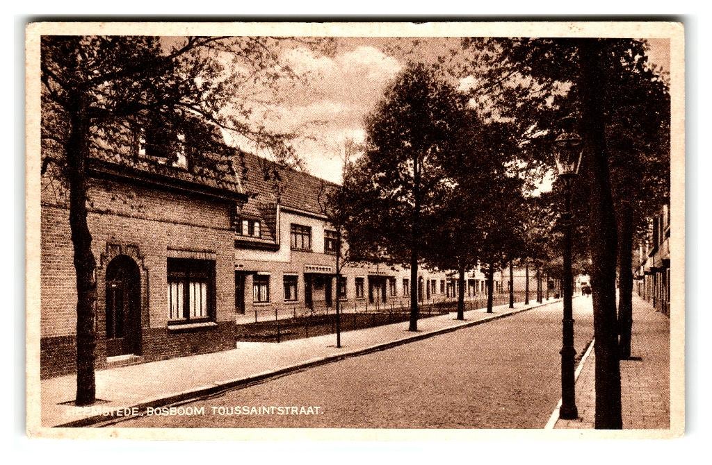 Heemstede, Bosboom Toussaintstraat, Verzamelen, Ansichtkaarten | Nederland, Ongelopen, Noord-Holland, 1920 tot 1940, Verzenden