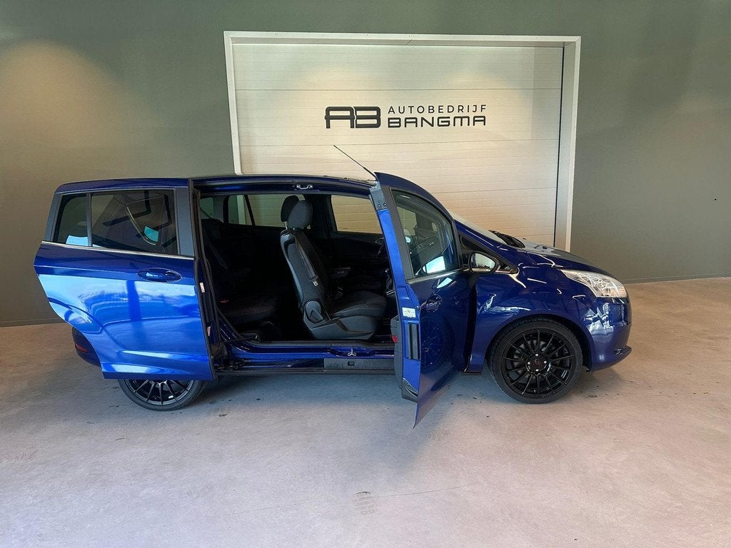 Ford B-Max 1.0 EcoBoost TITANIUM/CLIMA AIRCO/ISOFIX/LM-VELG/, Auto's, Ford, Voorwielaandrijving, Gebruikt, Met garantie (alle)