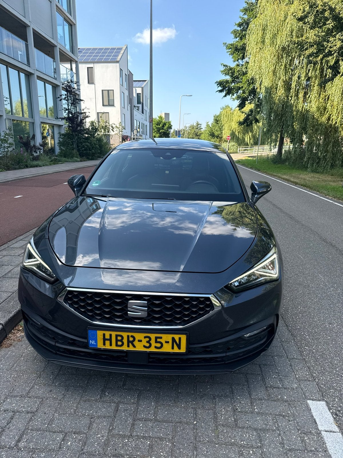 Seat Leon 2.0 TDI 150pk Dsg-7 2022 Grijs, Auto's, Seat, 730 kg, 4 cilinders, Leon, Diesel