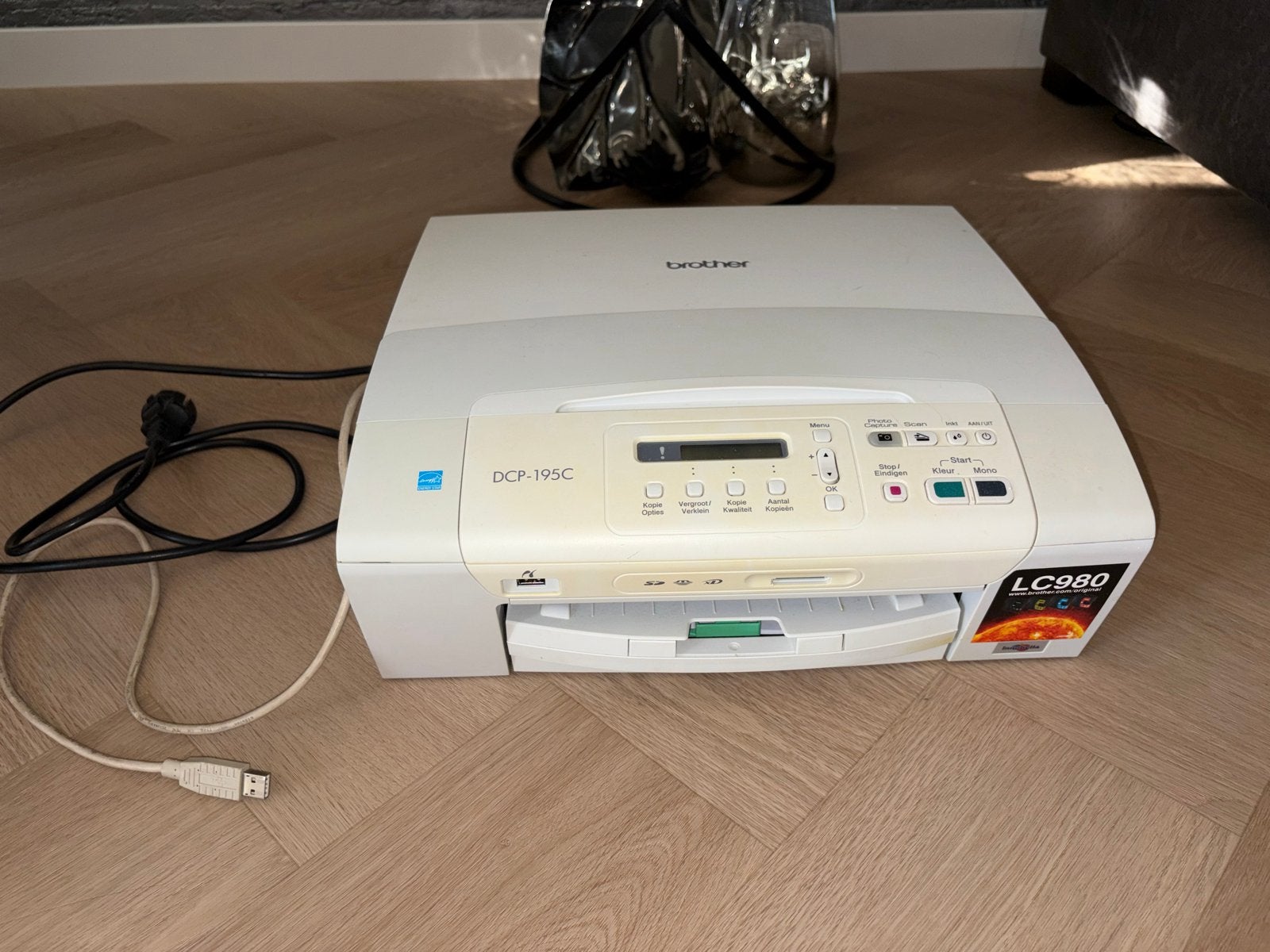 Brother DCP-195C All-in-one Inkjetprinter, Ophalen, Inkjetprinter, All-in-one, Kleur printen