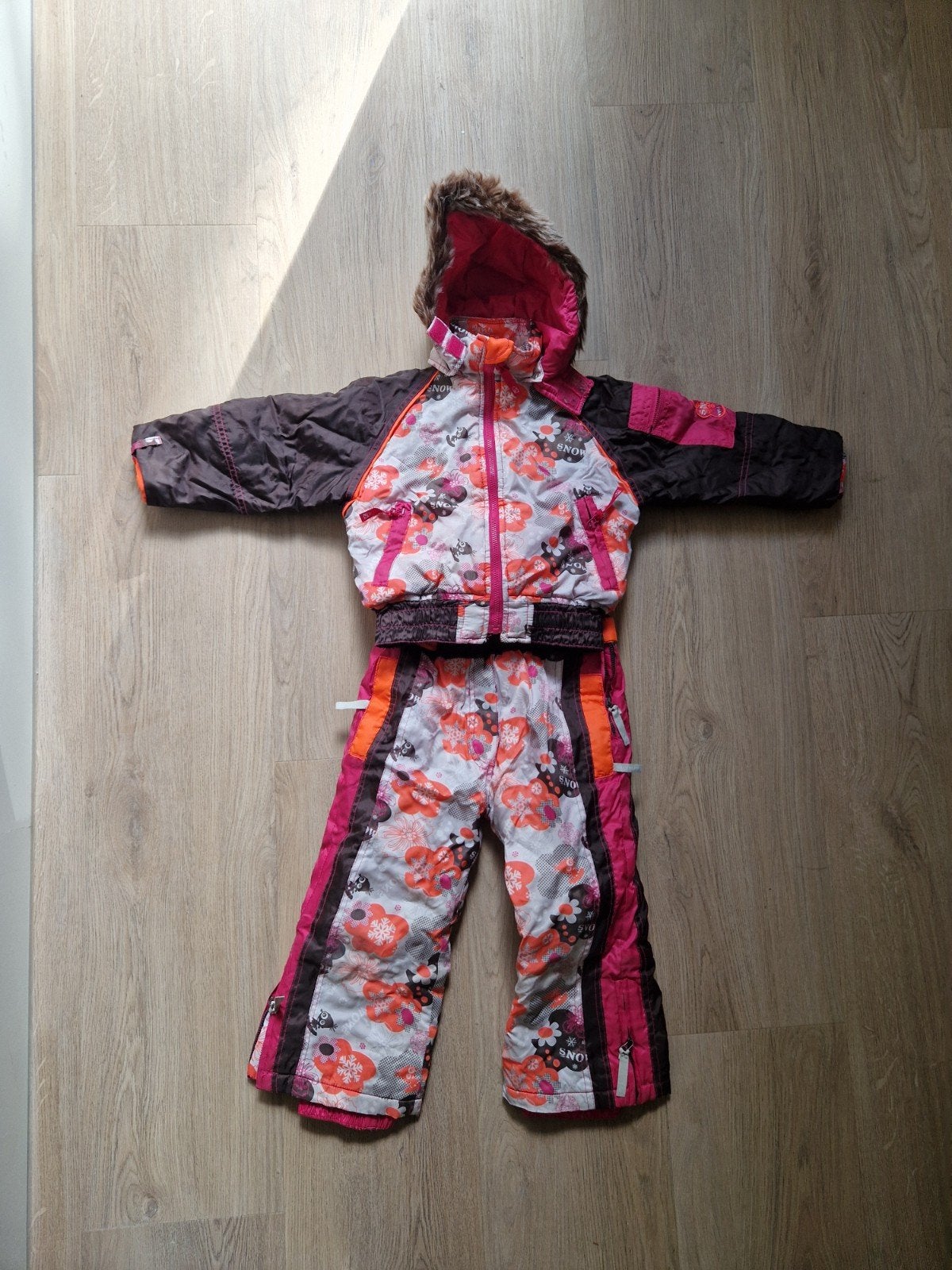 Villa Happ ski-jas en broek set maat 104 /3-4 jaar, Villa Happ, Ophalen of Verzenden, Zo goed als nieuw, Pak