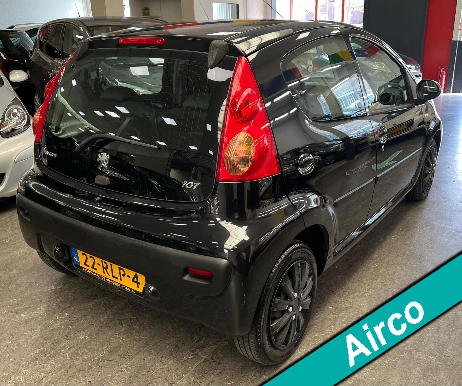Peugeot 107 1.0-12V XS 2e Eigenaar - NAP - Airco - Elektr Ra, Voorwielaandrijving, Euro 5, Stof, Gebruikt