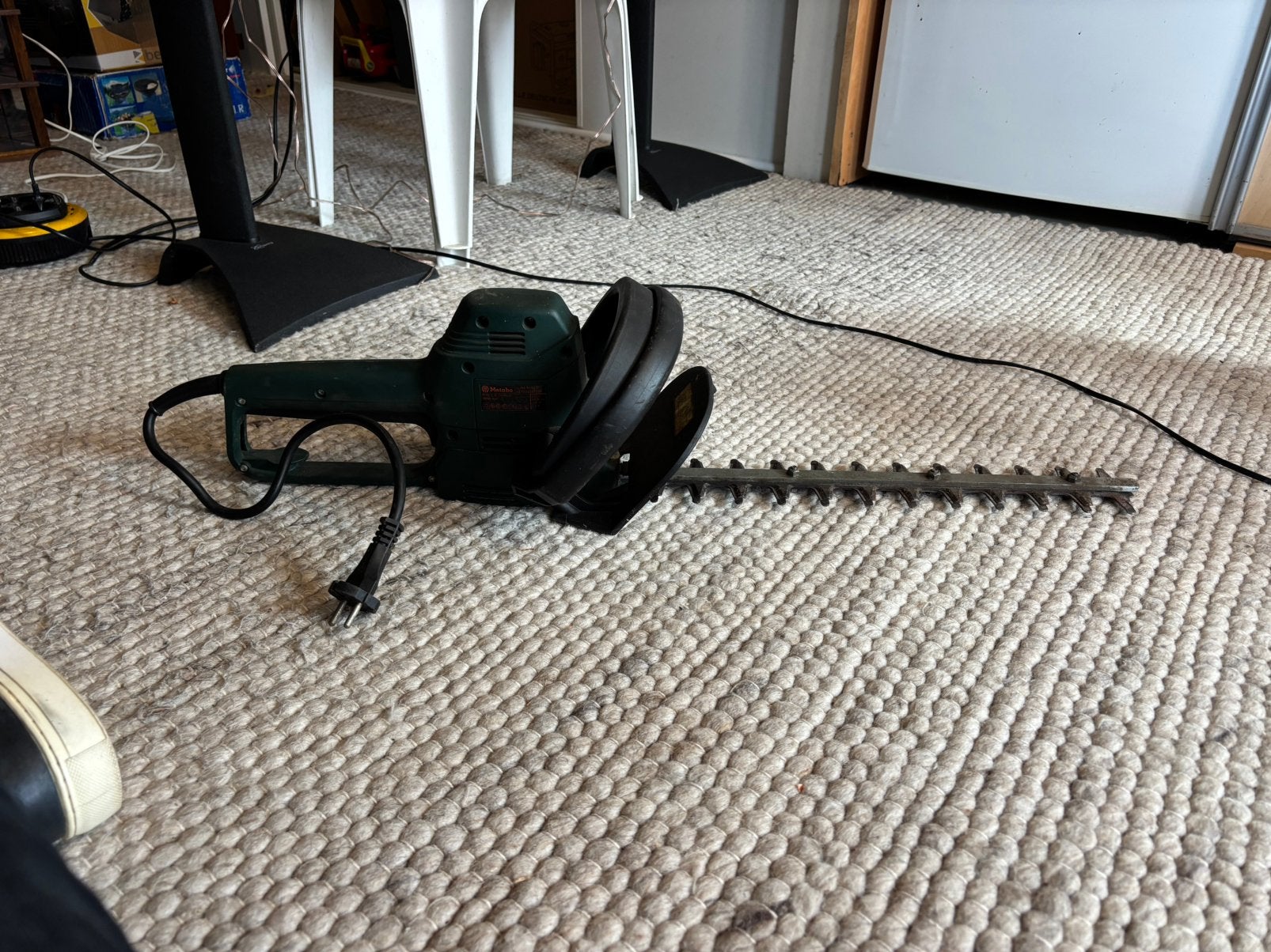 Metabo Heggenschaar HS 8140 S - Elektrisch, Ophalen of Verzenden, Gebruikt, Elektrisch