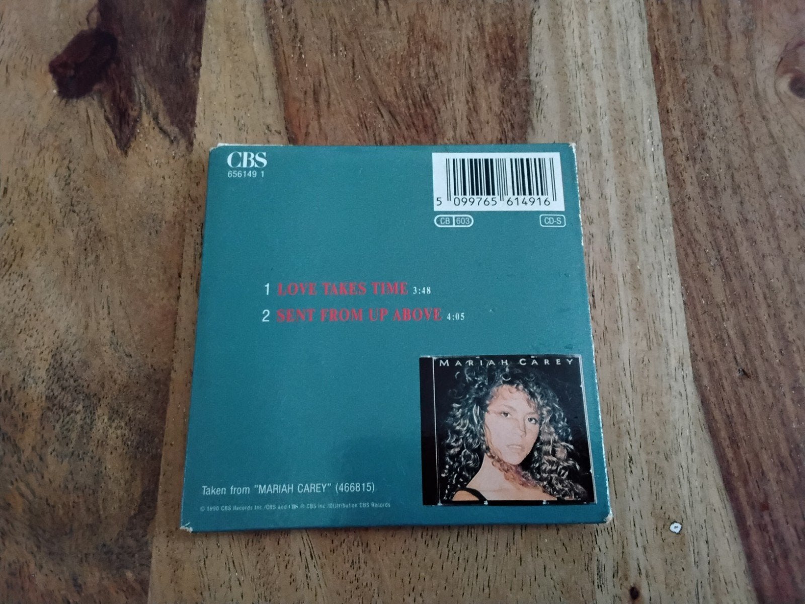 Mariah Carey- Love Takes Time ( Cd Mini Singel), Gebruikt, Pop, Ophalen of Verzenden, Single