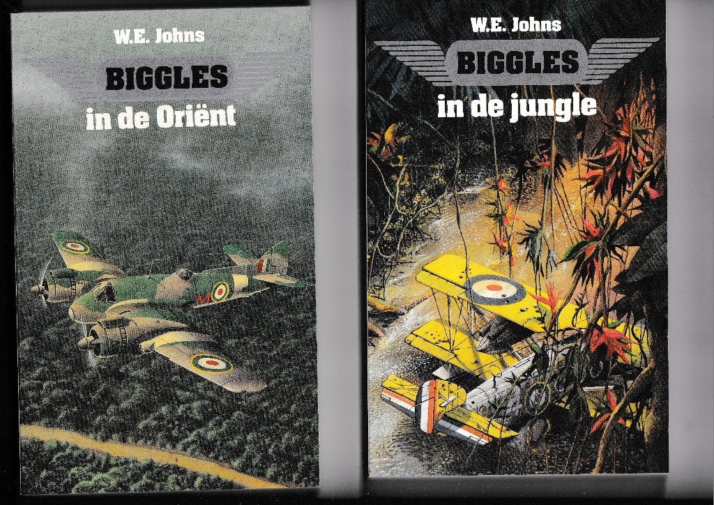 BIGGLES - BB - 4 stuks, Boeken, Ophalen of Verzenden, Gelezen