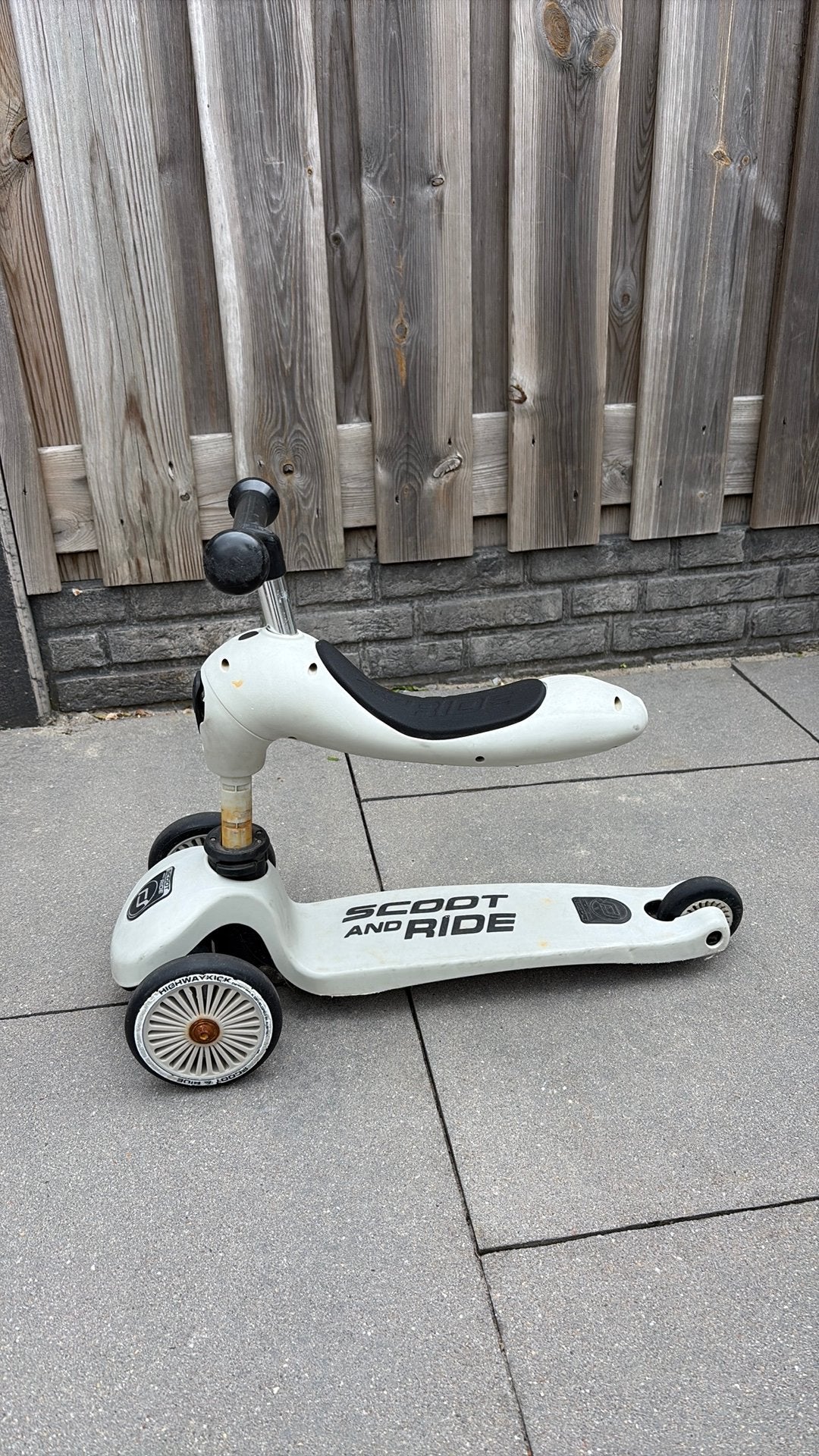 Scoot and Ride Highwaykick 1 - 2-in-1 Step/Loopfiets, Ophalen, Gebruikt, Gewone step