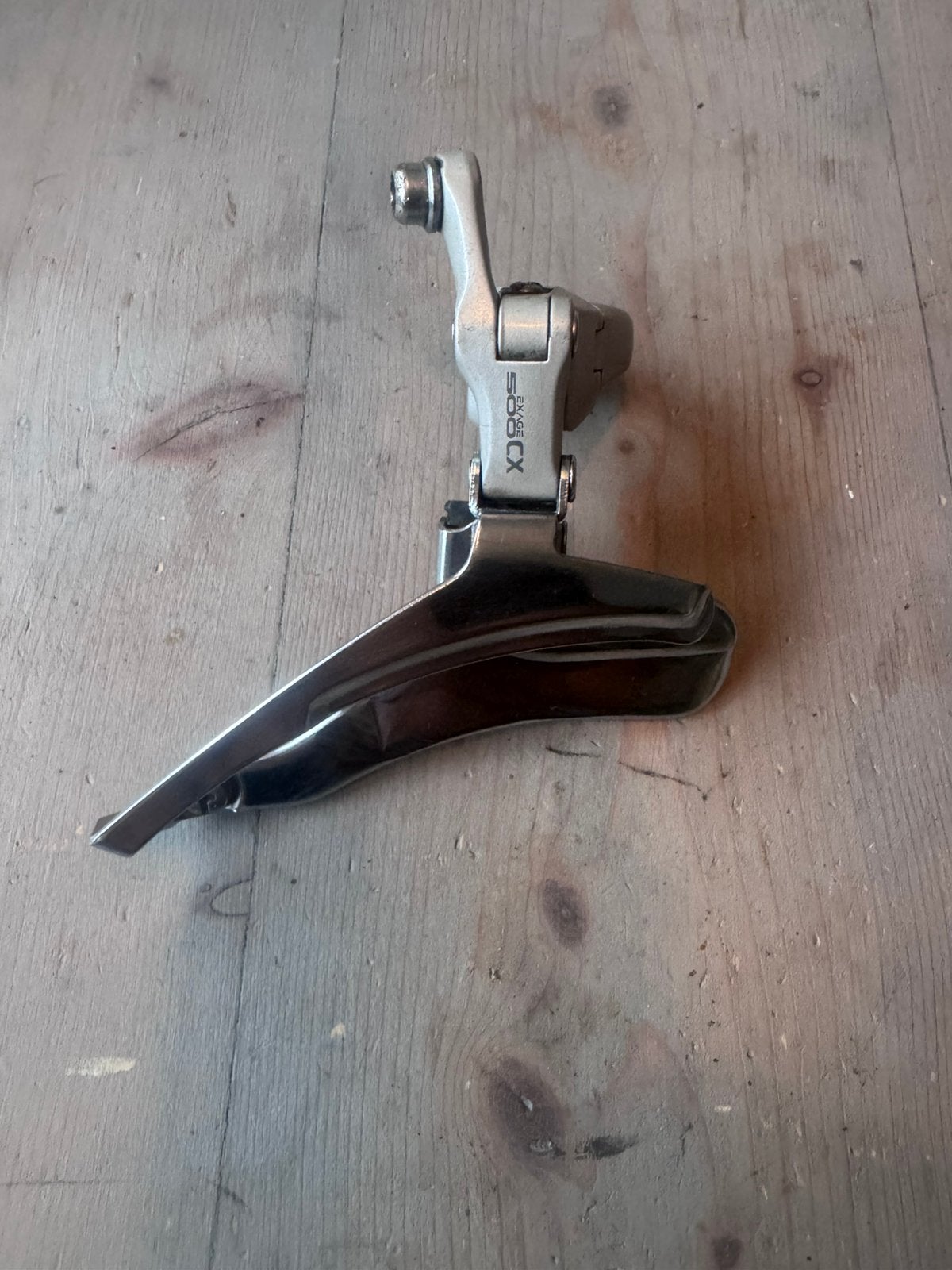 Shimano Exage 500cx voor derailleur, Ophalen of Verzenden, Gebruikt, Mountainbike, Staal