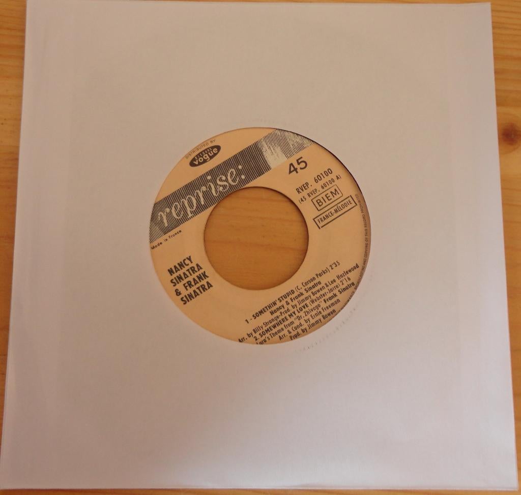 Nancy & Frank Sinatra > Something stupid, Gebruikt, 7 inch, Single, Ophalen of Verzenden