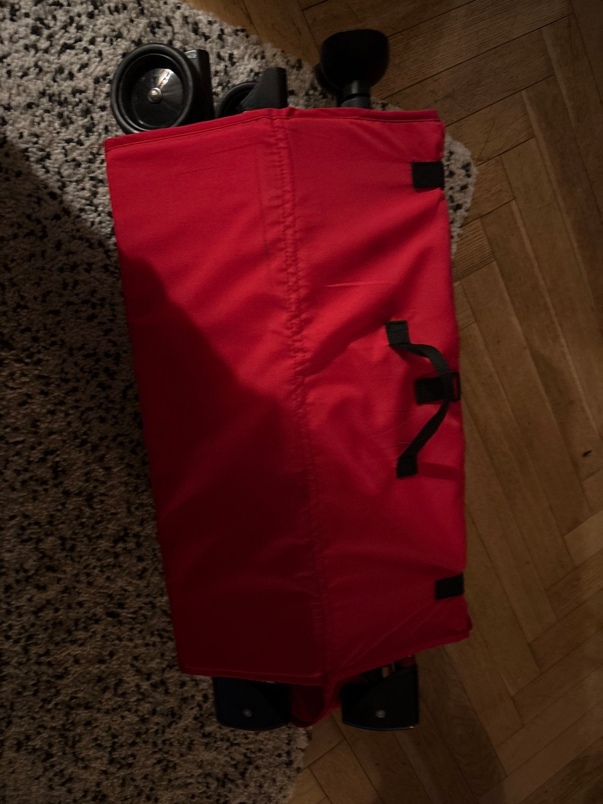 Rood Baby Reisbedje 60x120 - Goede Staat, Ophalen, Gebruikt, Reisbedje