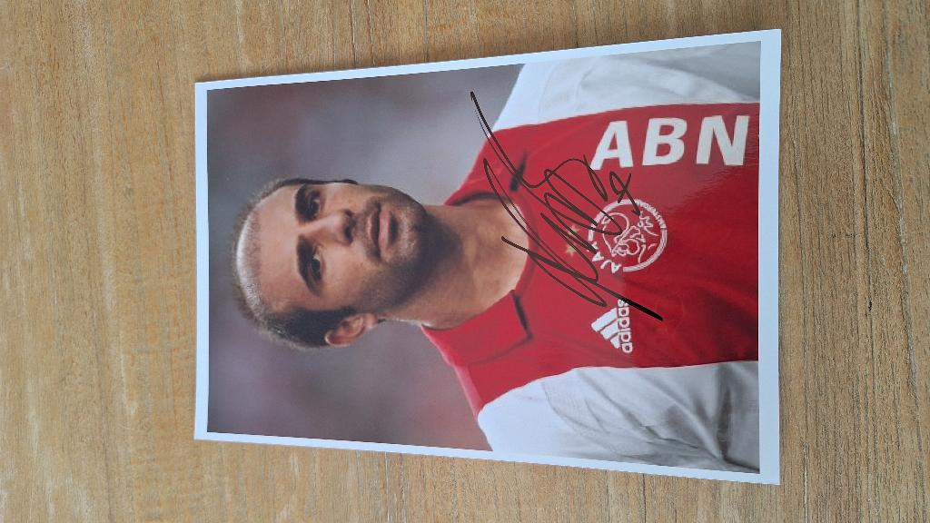 Foto 20x30 cm met handtekening; Kennedy Bakircioglu # Ajax, Ophalen of Verzenden, Nieuw, Ajax, Overige typen
