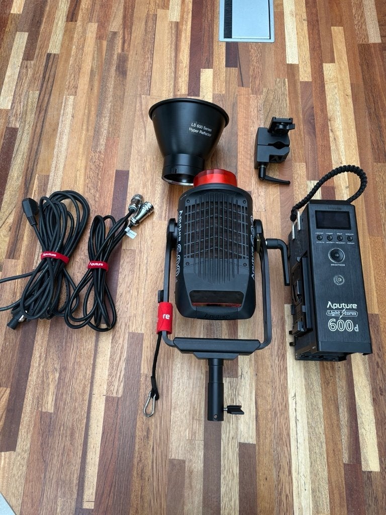 Aputure LS 600d 600W LED Studiolamp – Complete Set, Ophalen, Dimbaar, Zo goed als nieuw, Overige merken