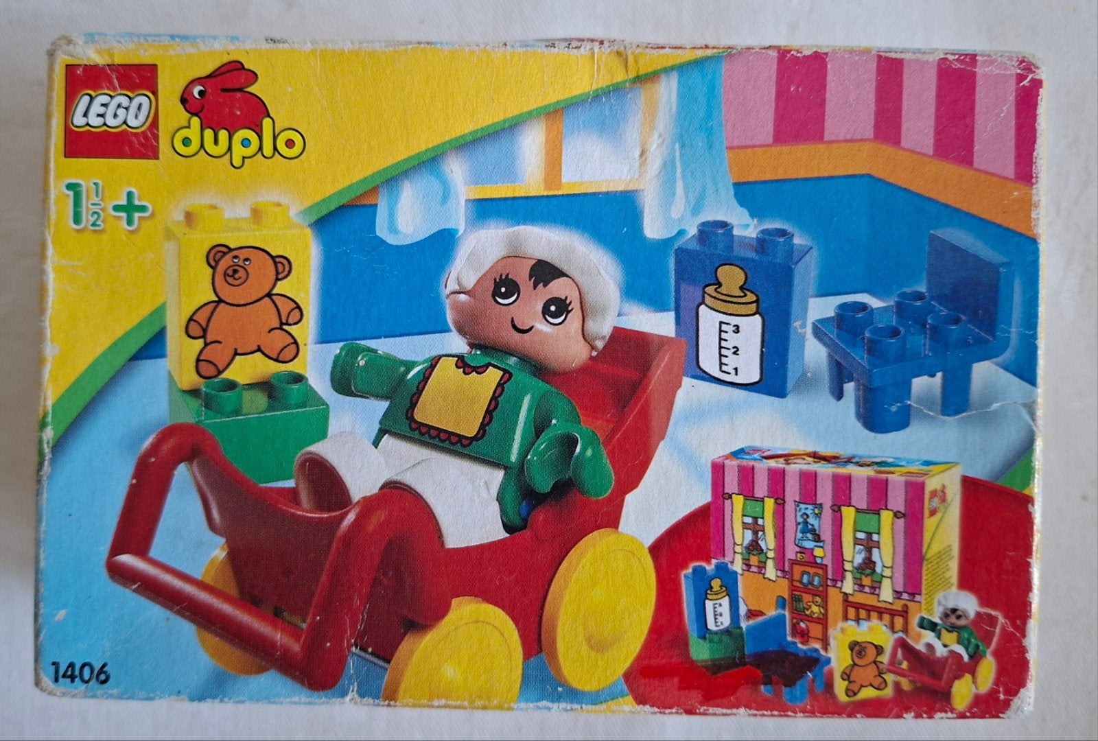 Vintage Duplo set 1406 NIEUW in de doos, Nieuw, Ophalen of Verzenden, Duplo, Complete set