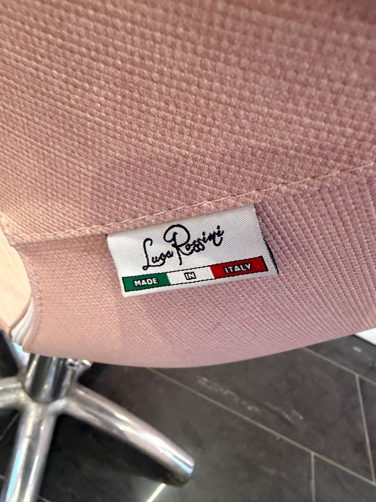 3 Luxe Lichtroze Kappersstoelen - Rossini (Zo goed als nieuw, Ophalen, Overige kleuren, Drie, Zo goed als nieuw