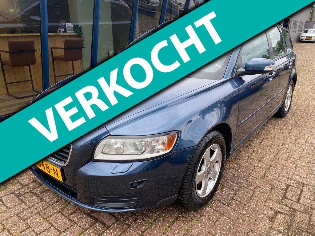 Volvo V50 1.8 Kinetic, Auto's, Volvo, Bedrijf, Te koop, V50, ABS, Airbags, Airconditioning, Automatische klimaatregeling, Boordcomputer