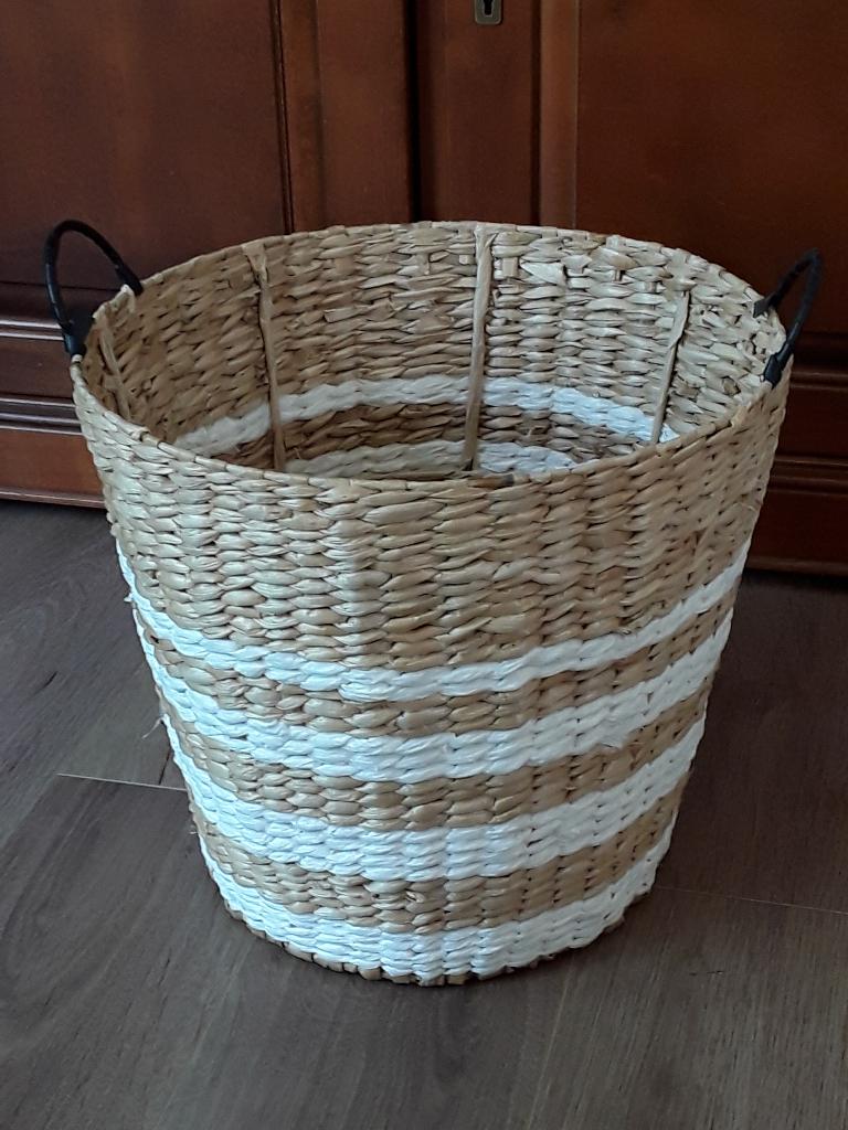 mand zeegras. grote mand zeegras, Huis en Inrichting, Woonaccessoires | Schalen en Manden, Ophalen, Overige materialen, Mand, Rond