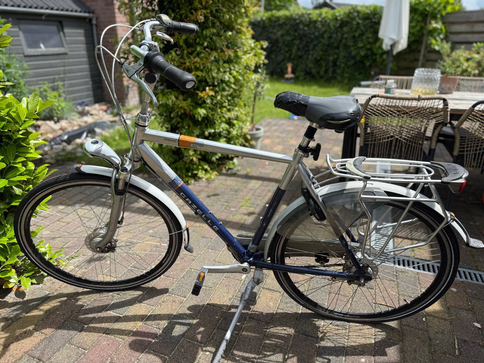 Gazelle Orange Limited Edition herenfiets, Ophalen, Gebruikt, Gazelle, Versnellingen