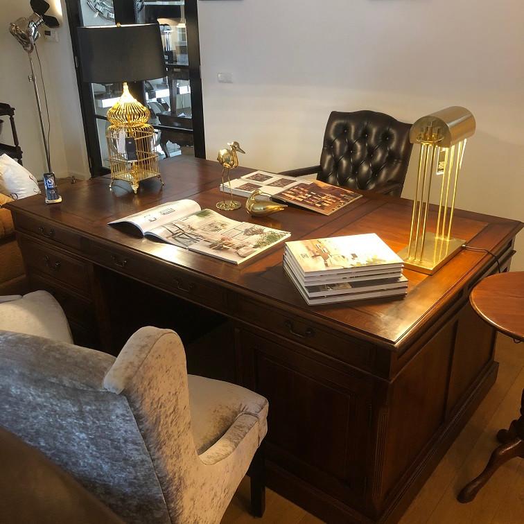 Eichholtz partnerdesk BUREAU BURO bibliotheek kast flamant, Huis en Inrichting, Bureaus, Ophalen, Eichholtz, Delfweg 52 Noordwijkerhout