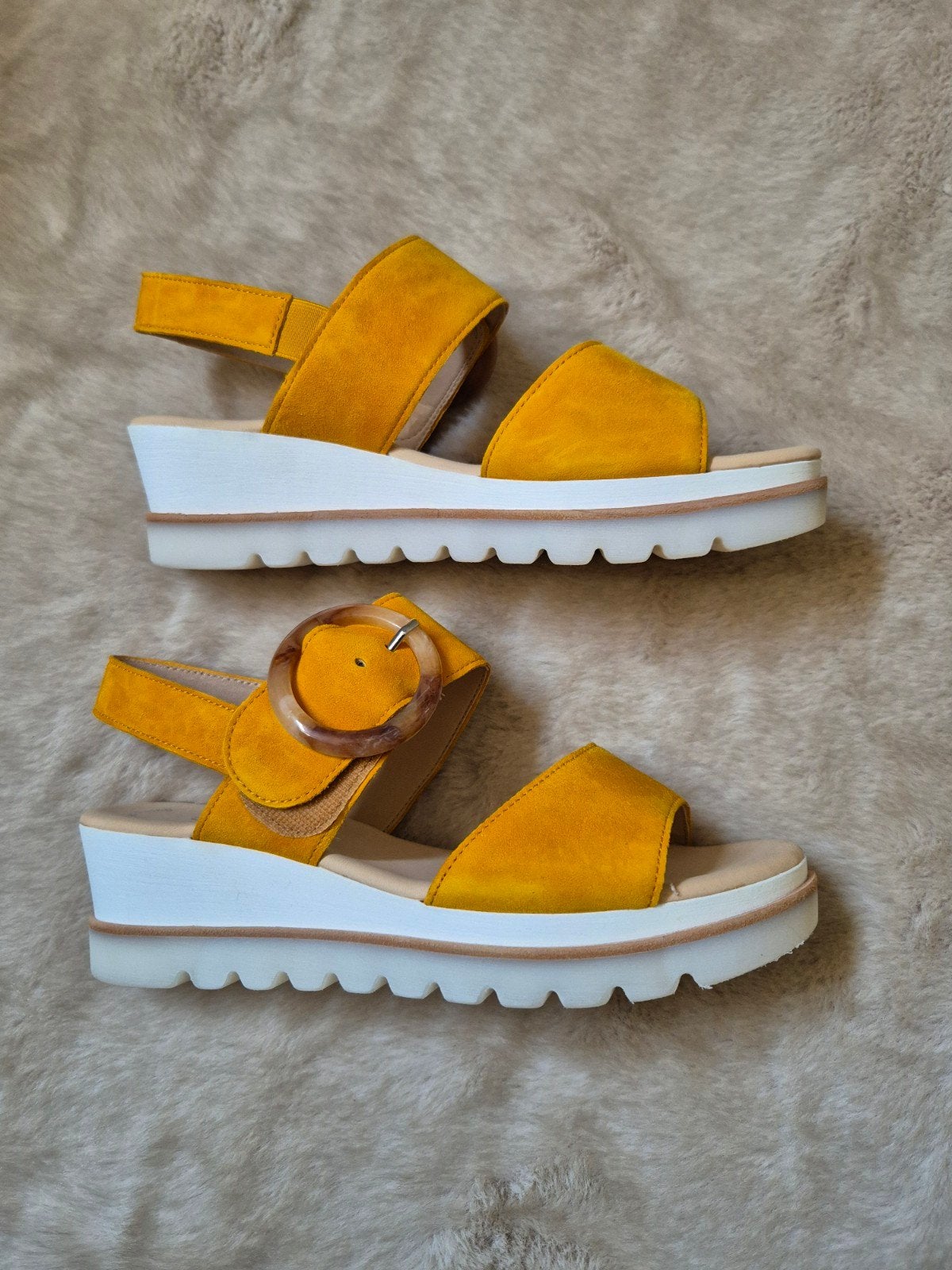 Sandalen van Gabor, Ophalen of Verzenden, Nieuw, Geel, Sandalen of Muiltjes