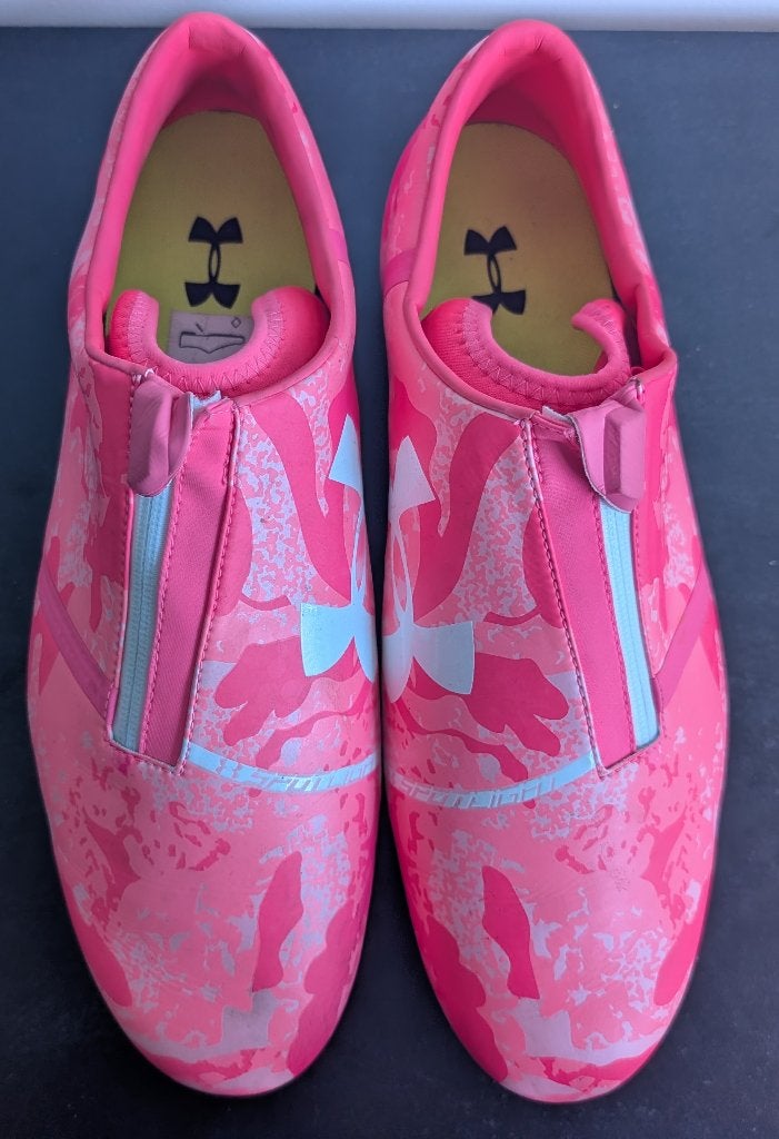 Under Armour spotlight 2.0 iron nop voetbalschoenen Mt 47.5, Kleding | Heren, Schoenen, Overige kleuren, Sportschoenen, Ophalen of Verzenden