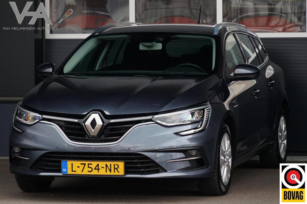 Renault Megane Estate 1.3 TCe Business Zen NL aut. CarPlay, Auto's, Renault, Gebruikt, Euro 6, 4 cilinders, Zilver of Grijs