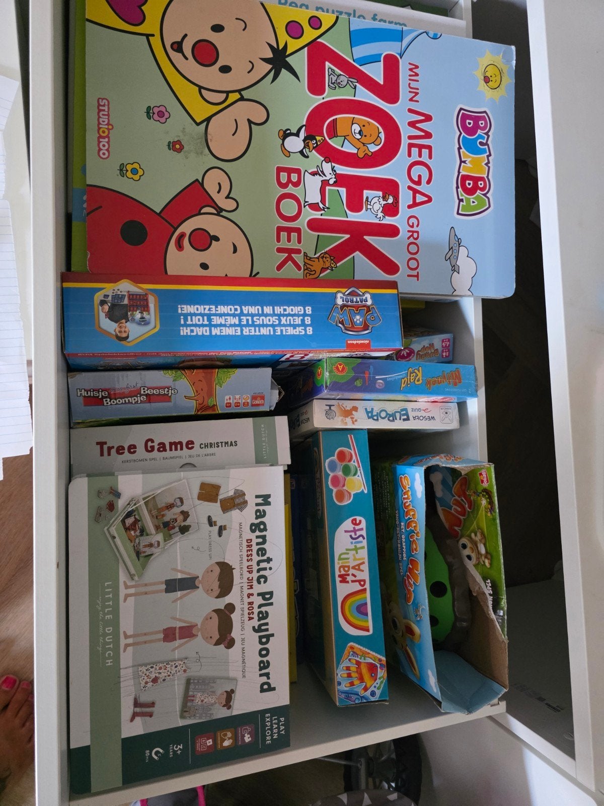 Diverse spelletjes en speelgoed doos, Ophalen, Gebruikt, Jongen of Meisje