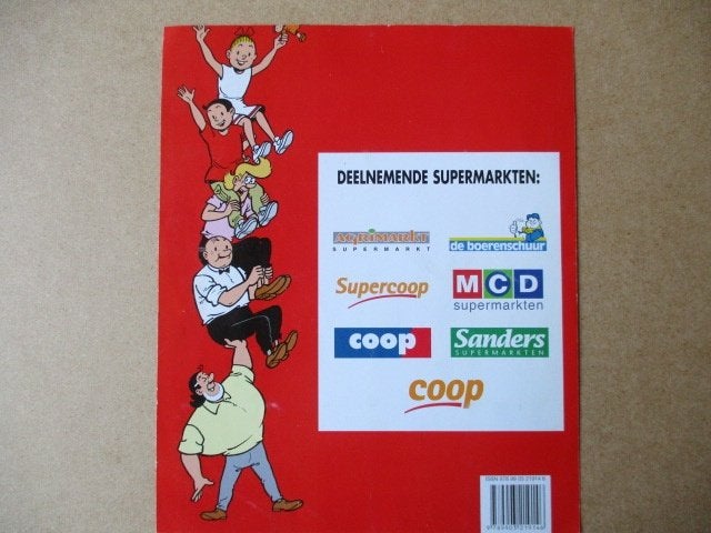 adv10388 suske en wiske reclame plaatje 2, Verzamelen, Ophalen, Suske en Wiske, Gebruikt, Overige typen