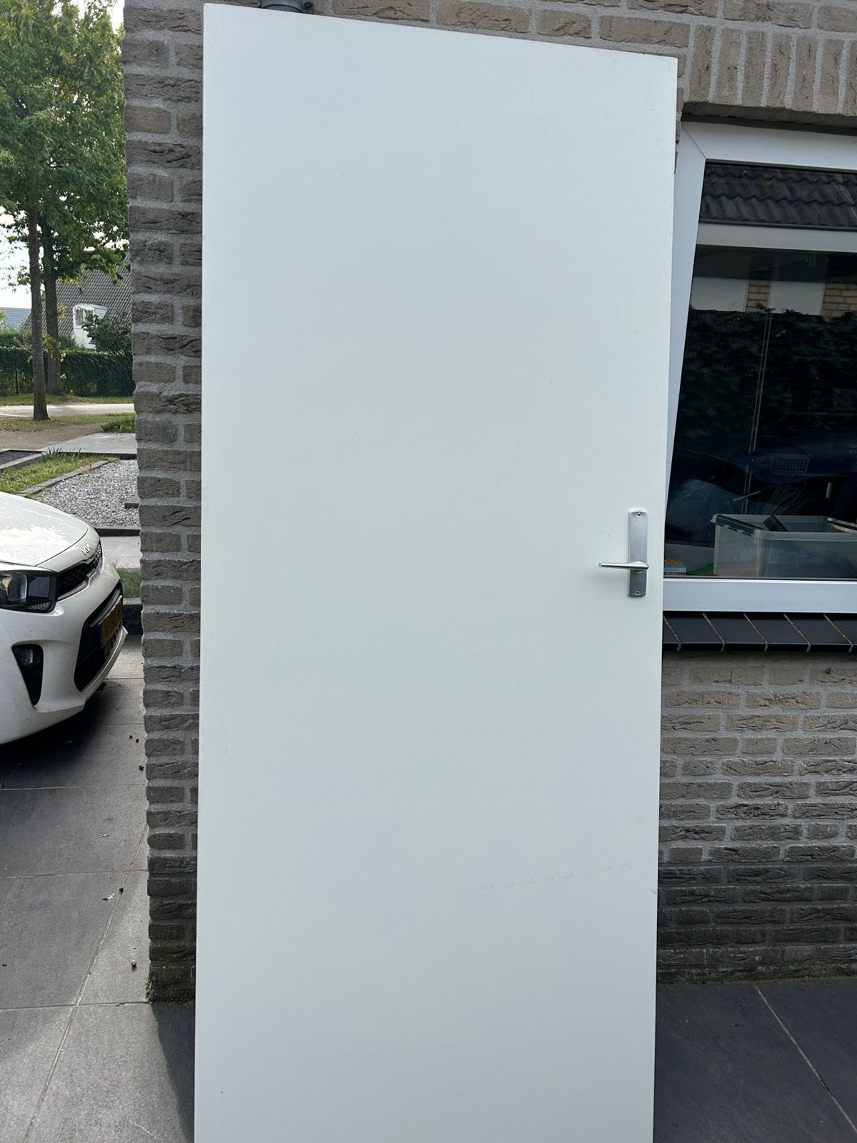 Berkvens opdekdeur 88x231,5 cm, Doe-het-zelf en Verbouw, Ophalen, Gebruikt, 80 tot 100 cm, 215 cm of meer