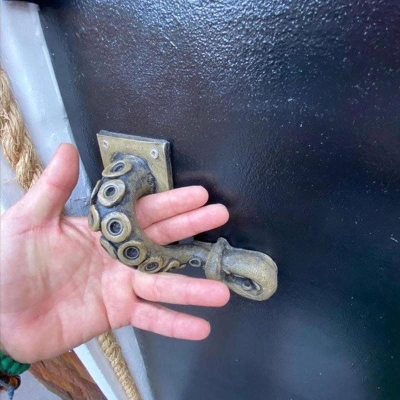 Inktvis Deurklink / Deur Lade Klik Handvat Deurkruk Octopus, Doe-het-zelf en Verbouw, Hang- en Sluitwerk, Verzenden, Nieuw, Klink of Kruk