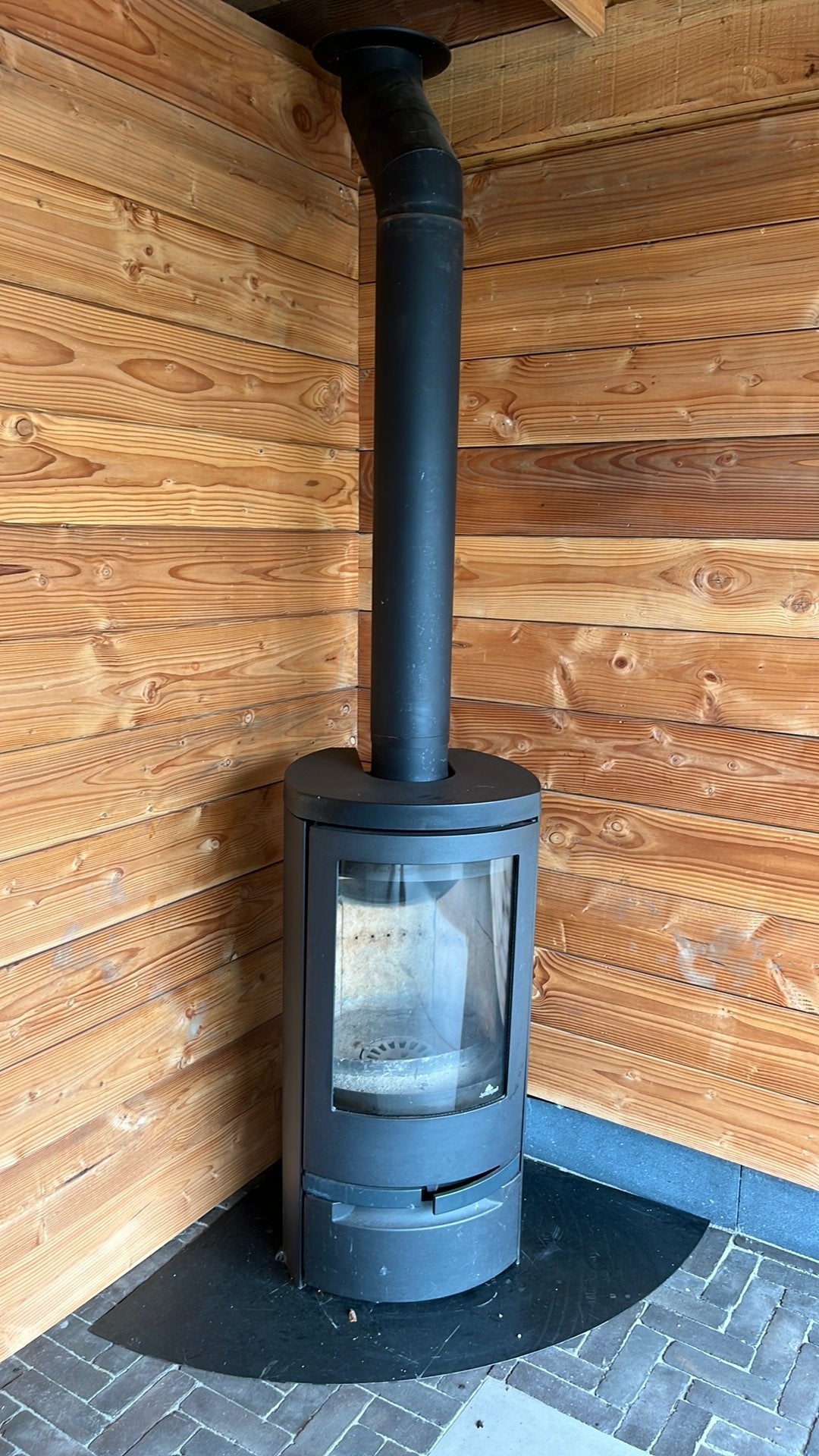 Hout kachel Jydepejsen, Ophalen, Gebruikt, Vloer