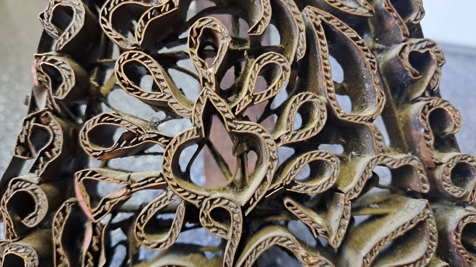 Antieke metalen batik stempel, Ophalen of Verzenden