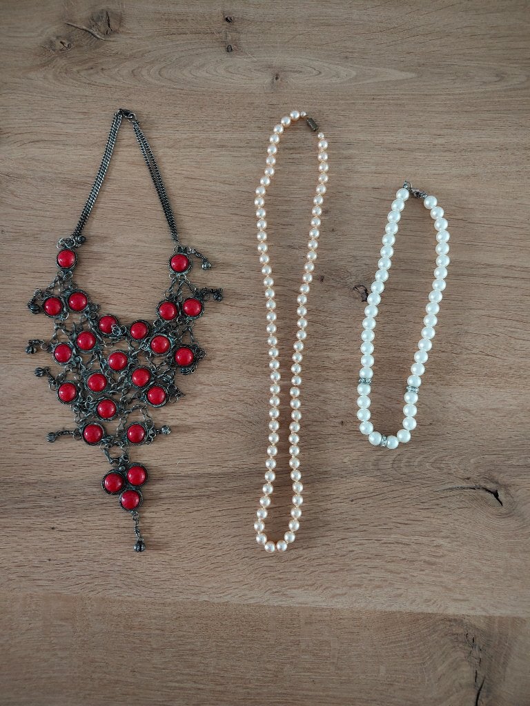 Dames kettingen, Sieraden, Tassen en Uiterlijk, Kettingen, Ophalen of Verzenden, Zo goed als nieuw, Overige materialen