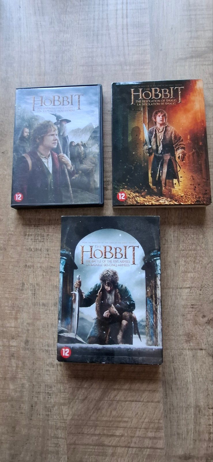 The Hobbit dvd's, 1 speler, Zo goed als nieuw, Vanaf 12 jaar, Ophalen