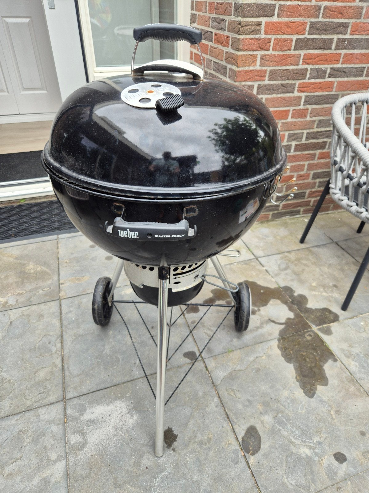 weber master touch 57 cm, Ophalen, Gebruikt, Weber Mastertouch, Met accessoires