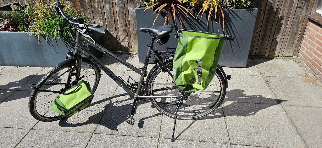 Tourfiets, Fietsen en Brommers, Fietsen | Dames | Sportfietsen en Toerfietsen, 28 inch, 53 tot 56 cm, Velgrem, Zo goed als nieuw