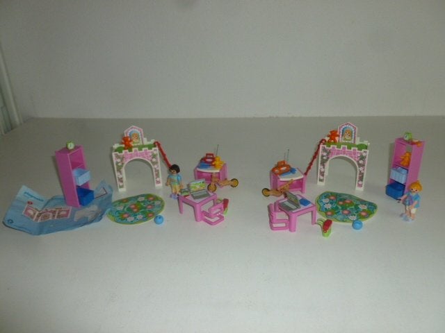 Playmobil 2 x Kinderkamer 9270 Prijs Per Set, Gebruikt, Complete set, Overige typen, Ophalen of Verzenden