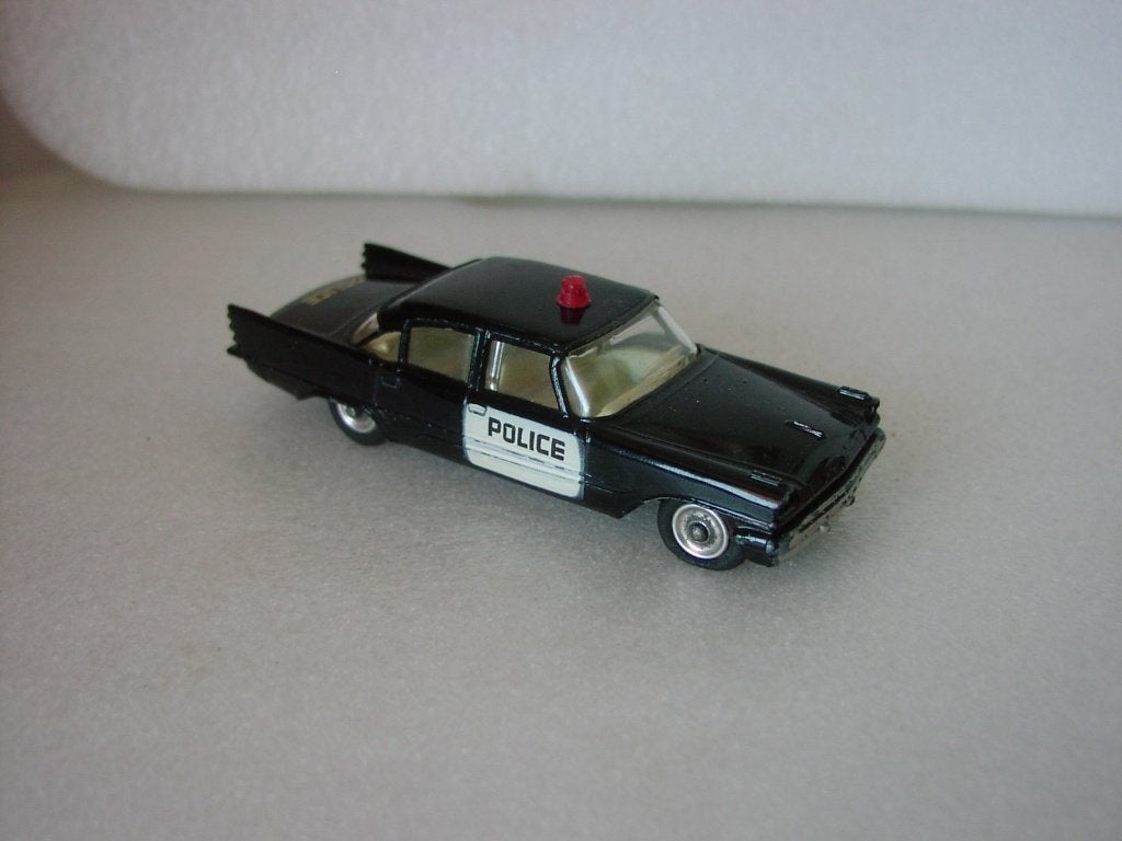 Dinky Toys 258 DeSoto Fireflite Police, Verzenden, Gebruikt, Auto, Dinky Toys