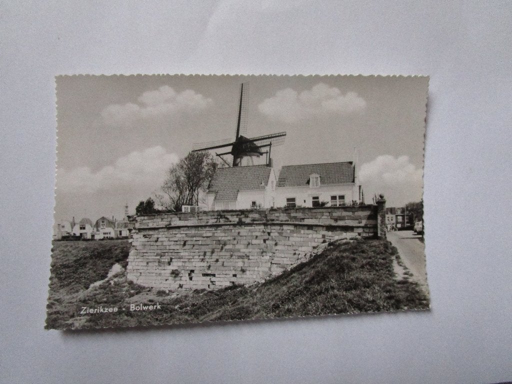 Ansichtkaart Zeeland - Zierikzee - Bolwerk uitgave Volkert, Verzenden, 1960 tot 1980, Ongelopen, Zeeland