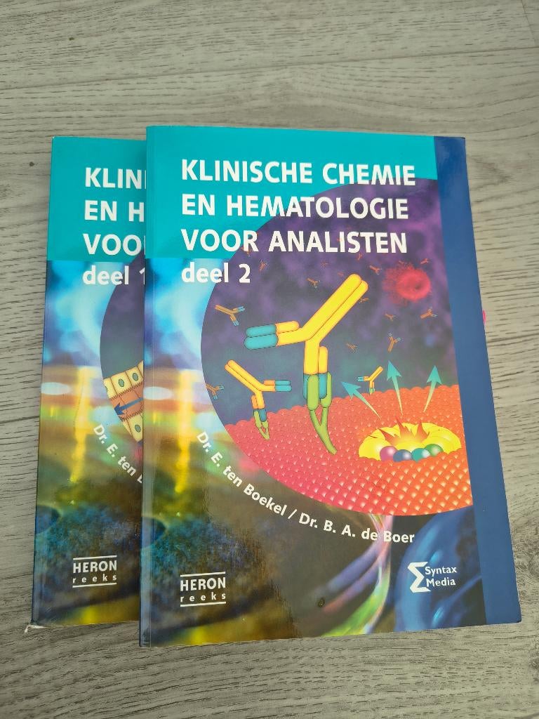 Schoolboeken Syntax Media, Boeken, Biologie, Dr. E ten Boekel en Dr. B.A. de Boer, Ophalen of Verzenden, Zo goed als nieuw