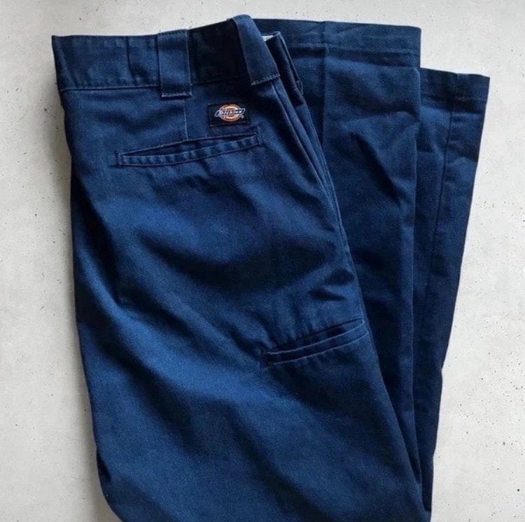 Dickies Slim Taper Werkbroek - Donkerblauw, Ophalen of Verzenden, Zo goed als nieuw, Overige maten, Blauw