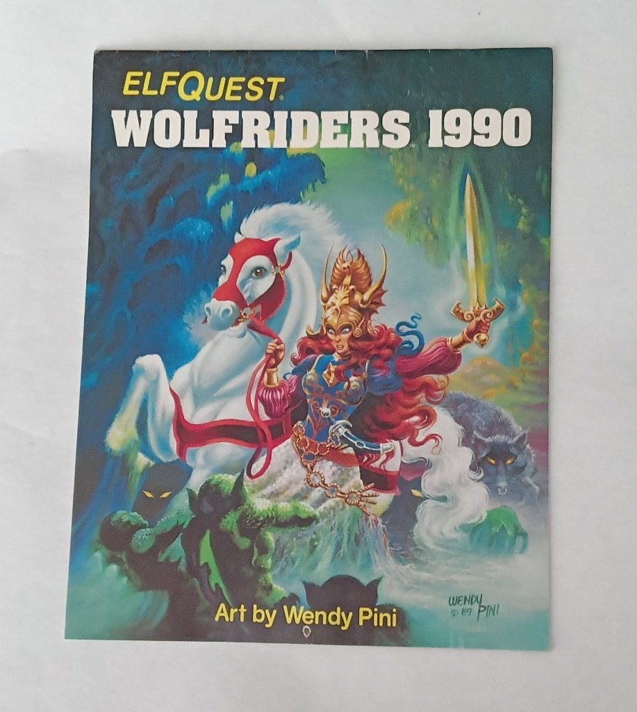 ElfQuest kalender 1980, Ophalen of Verzenden, Maandkalender, Gebruikt
