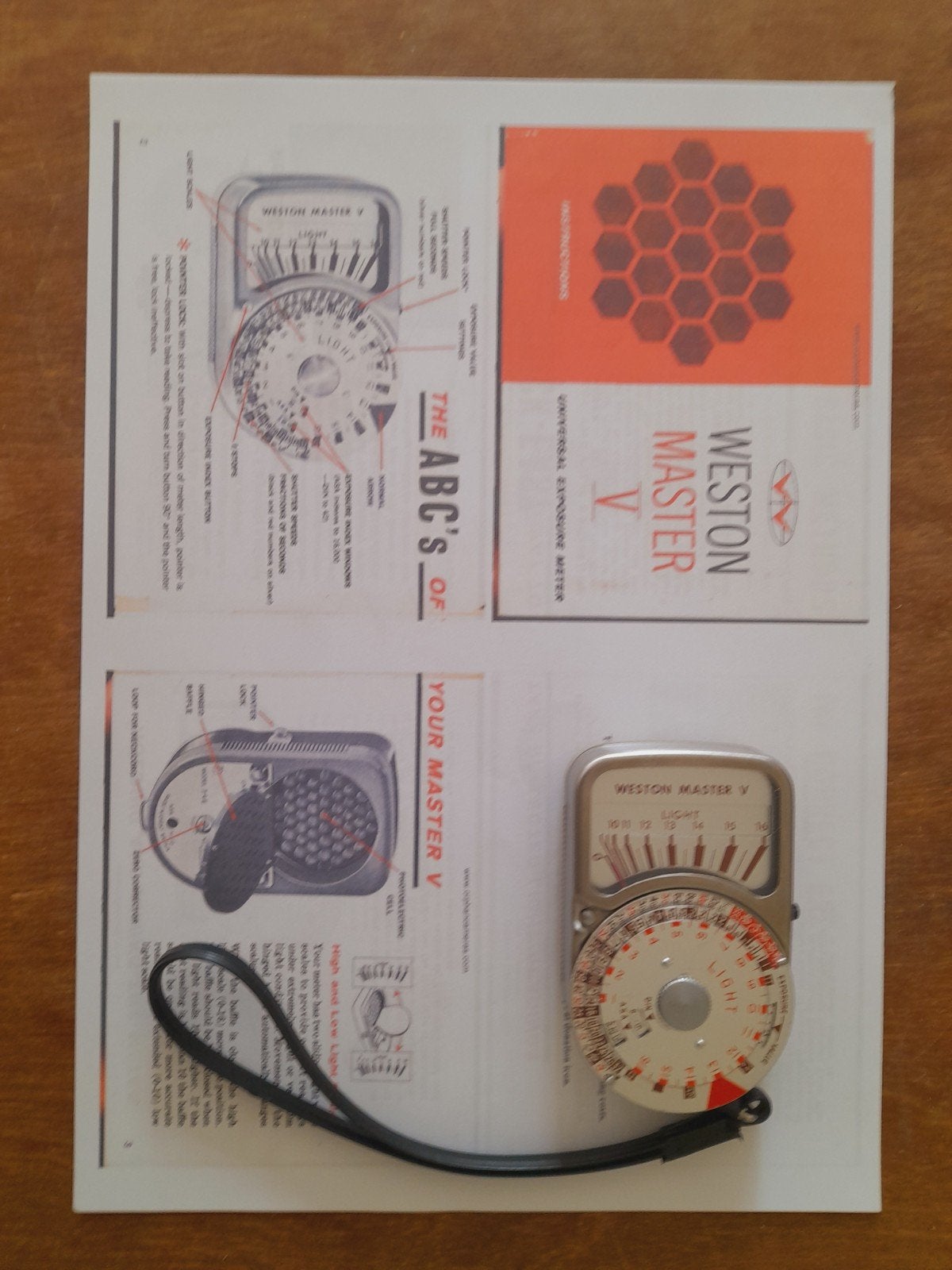 Weston Master V lichtmeter, Belichting, Ophalen of Verzenden, Gebruikt