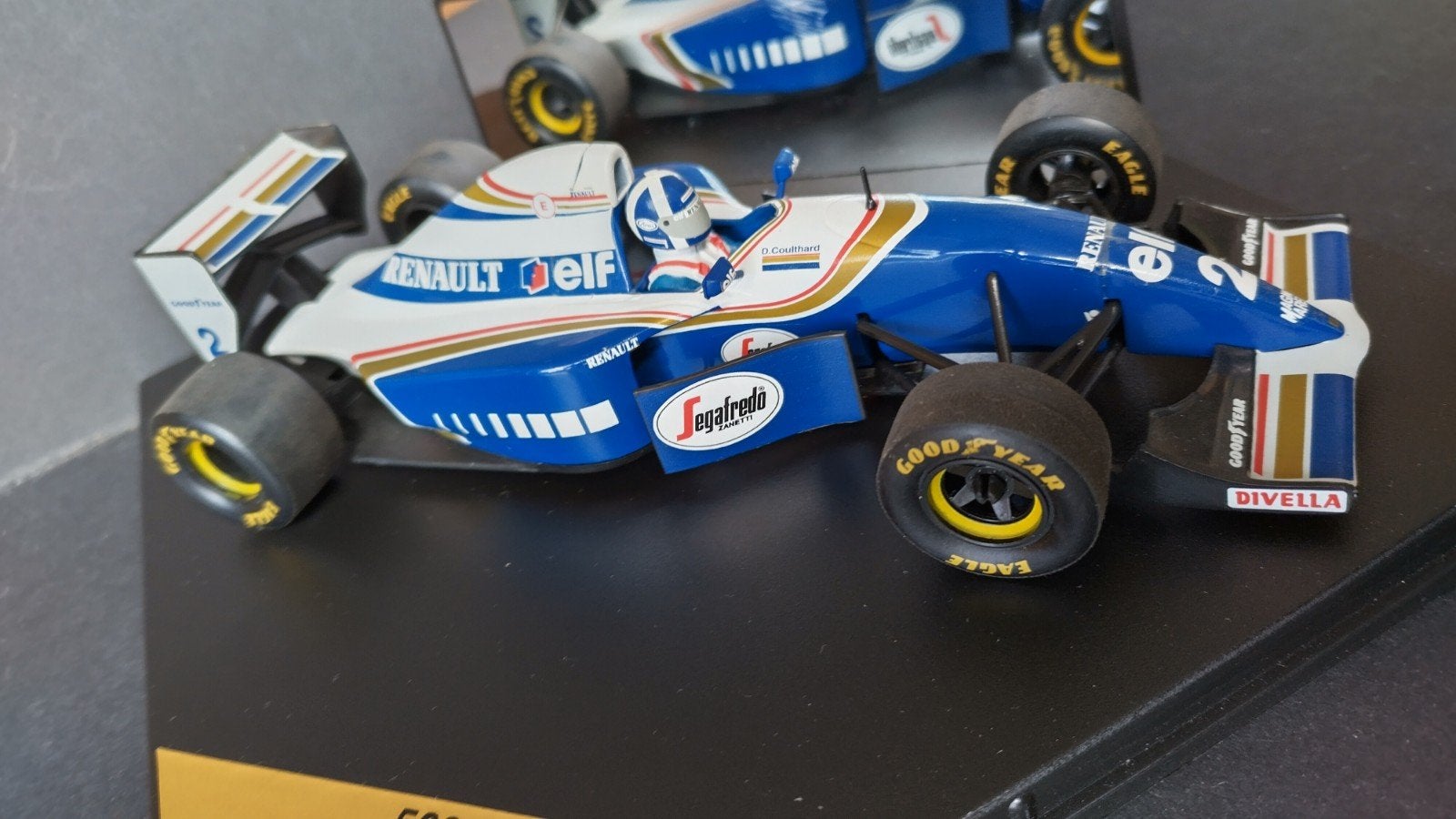 Williams Renault FW16 Coulthard Test 95 1:24 Onyx Pol, Overige merken, Auto, Verzenden, .