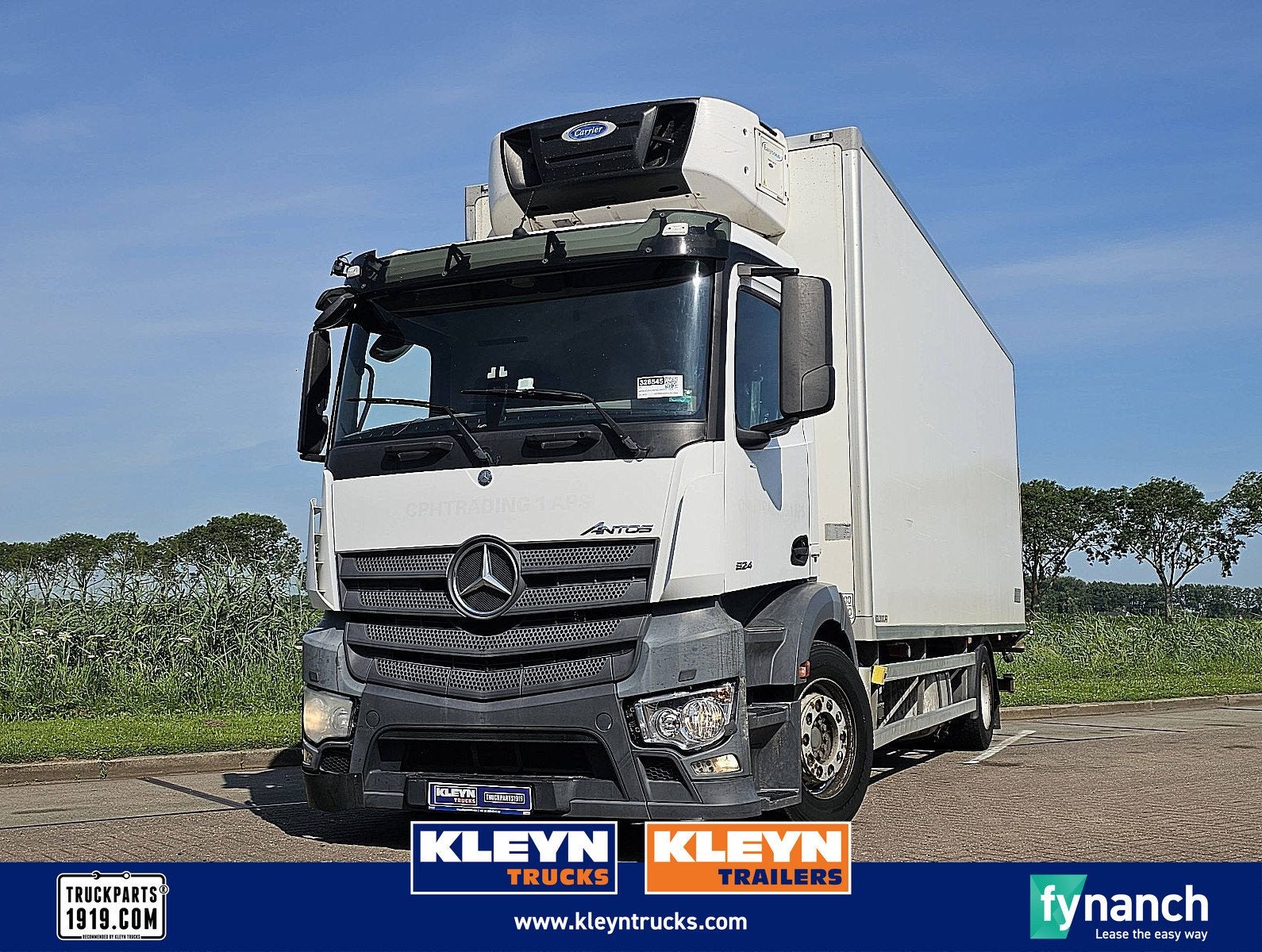 MERCEDES-BENZ ANTOS 1824 frigo taillift, Auto's, Automaat, 238 pk, Euro 6, Wit