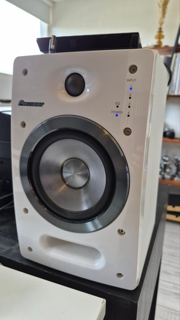 Pioneer Studio Boxen S-DJ05 Actieve Speakers (set van 2), Gebruikt, 60 tot 120 watt, Front, Rear of Stereo speakers, Ophalen